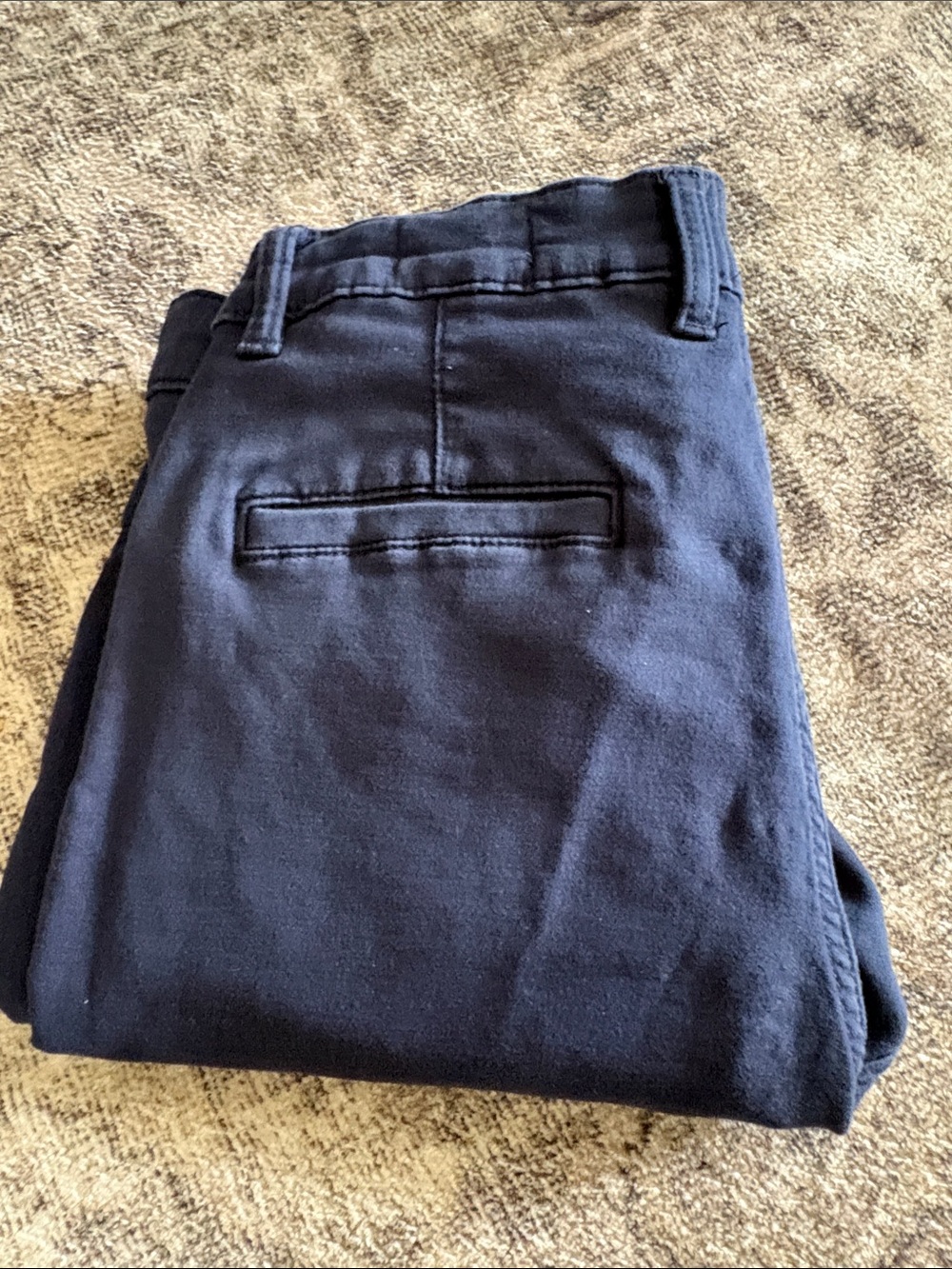Women’s Navy Chino Pants - Classic Tailored Style